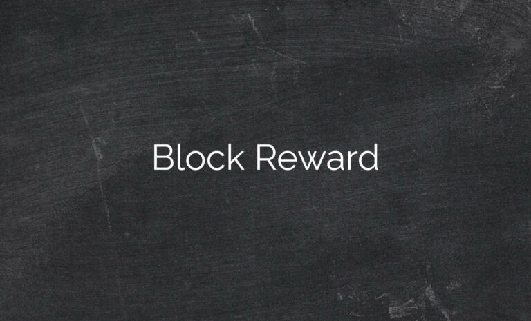 Block Reward
