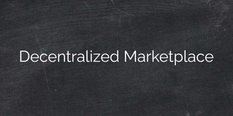 Decentralizedmarketplace